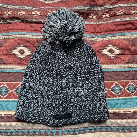 Rebecca Minkoff Pom Pom Beanie - Picture 1 of 4